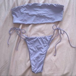 MESHKI Lilac Swim BOTTOMS